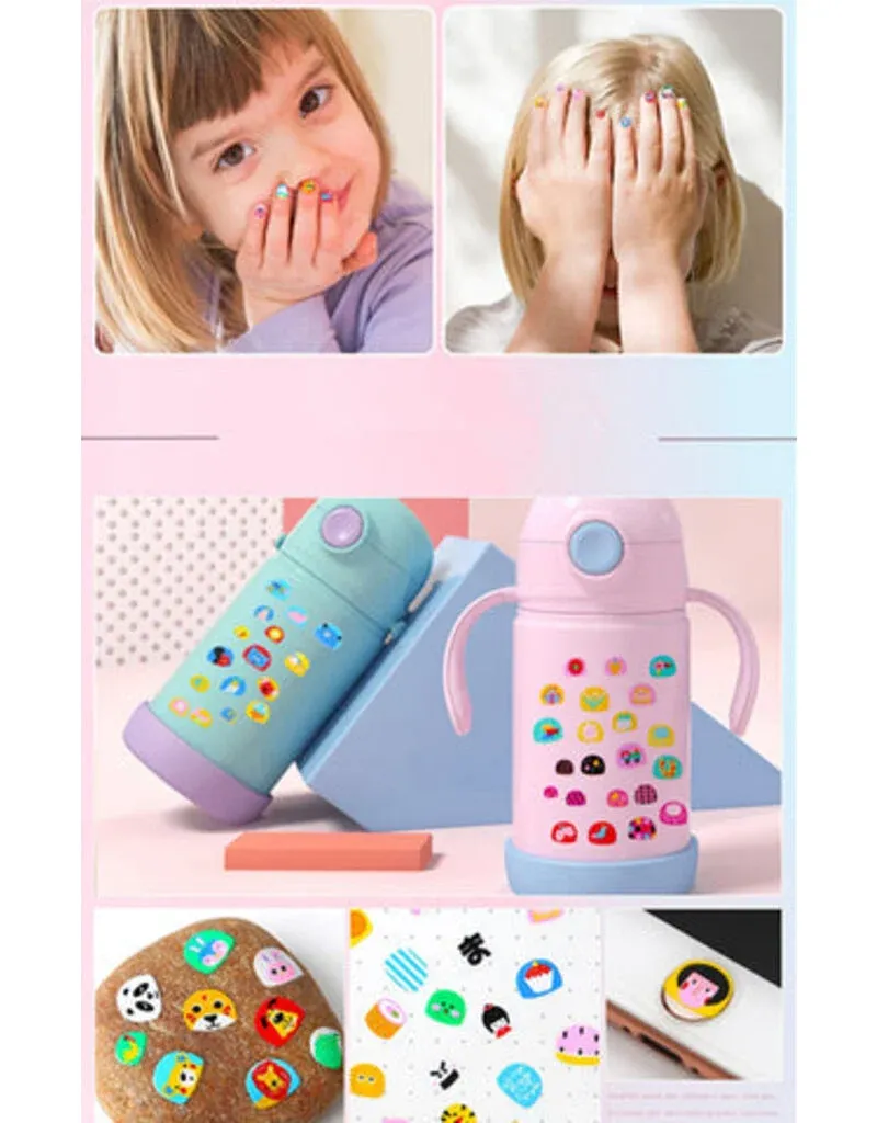 Children's waterproof nail stickers