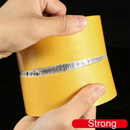 2-pack Strong double-sided gauze fiber mesh tape Waterproof and removable
