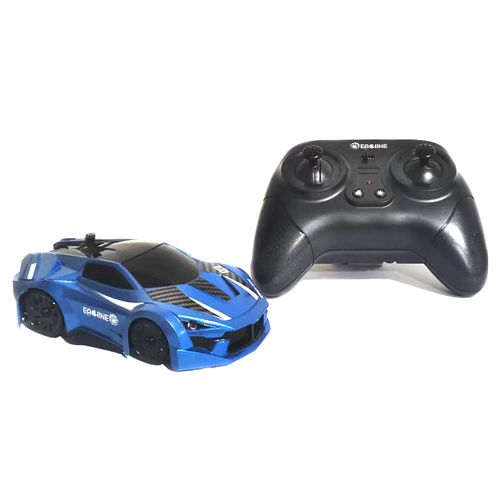 Remote control wall climbing car with lights ceiling anti-gravity 360 degree rotation model electric stunt drift car