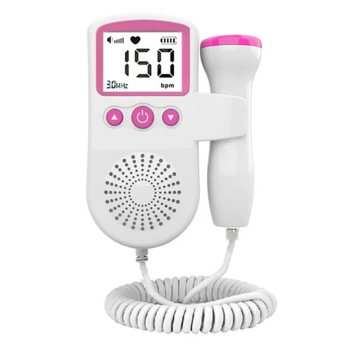 Doppler fetal heart rate monitor for home use