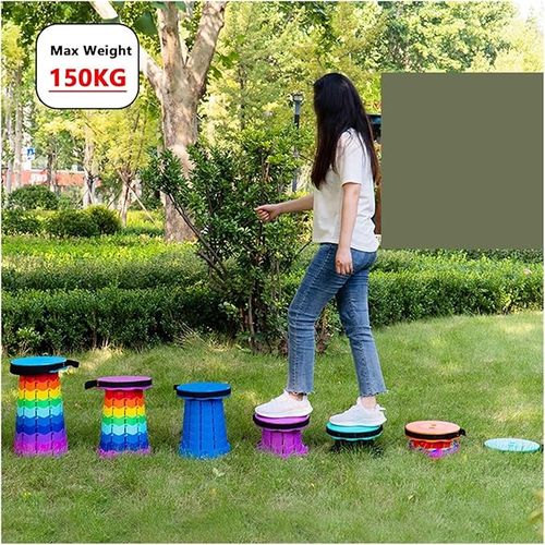 Rainbow Folding Stool