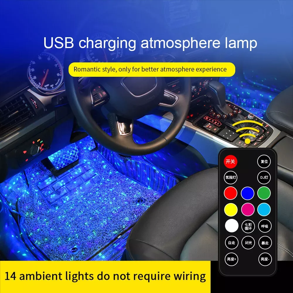 Car Interior Ambient Lights(2 pack)