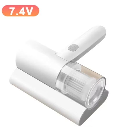 Handheld Mite Removal Machine Cordless Handheld Vacuum Cleaner USB Rechargeable Mite Remover Brush for Bed and Sofa Pillow