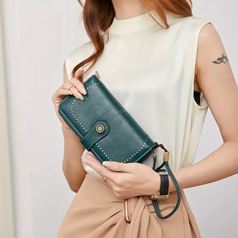 RFID Blocking Large Capacity Wallet
