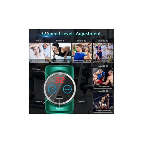 Mini Electric Neck Back Muscle Massage Gun For Pain Relief