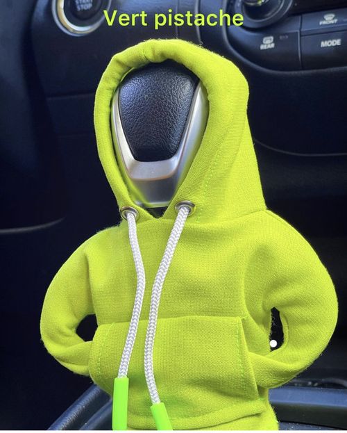 New Shifter knob hoodie cover car gear lever link Hat and clothing set