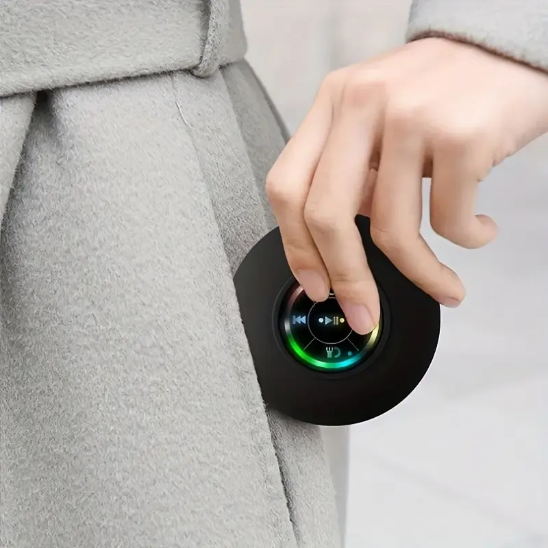 Mini Bluetooth Waterproof Speaker with LED light🔊