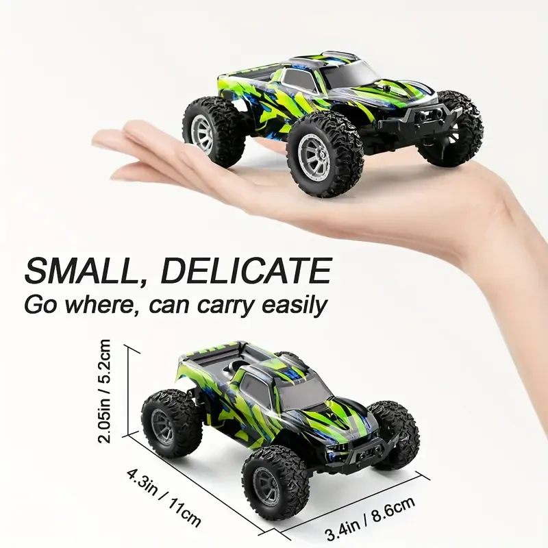 1:32 RC Car, Top Speed 20kmh, 2.4Ghz High-speed All-terrain Off-road Electric Toy Car, Ideal Gift for Boys And Girls, Christmas Gift