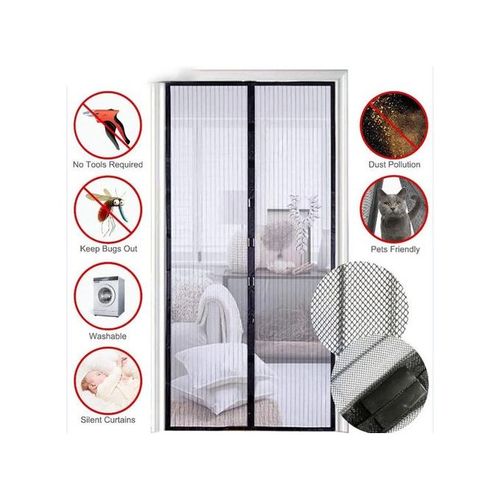 Anti-mosquito Magnetic Screen Door Automatic Closing Screen