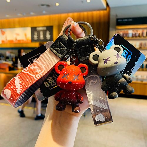 Doodle Bear Keychain