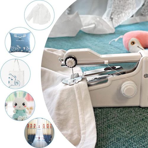 Portable handheld sewing machine household mini electric sewing kit for mending clothes