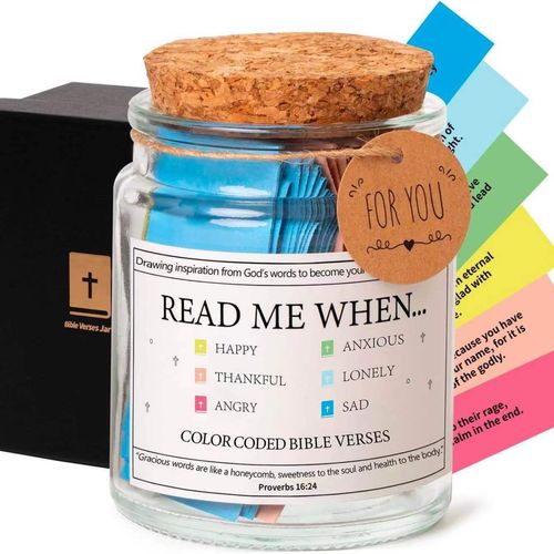 Bible Verses in a Jar for Emotion & Feelings
