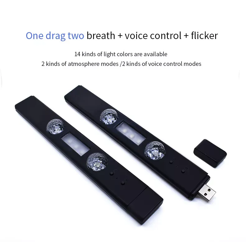 Car Interior Ambient Lights(2 pack)