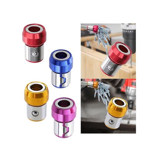 4 Pcs Screwdriver Head Magnetic Ring