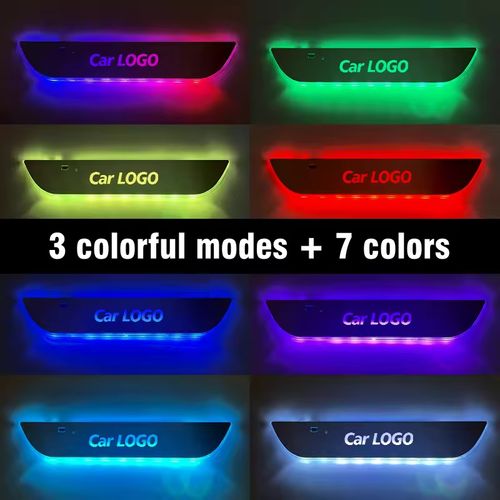 LED Welcome Sill Car Guard Pedal