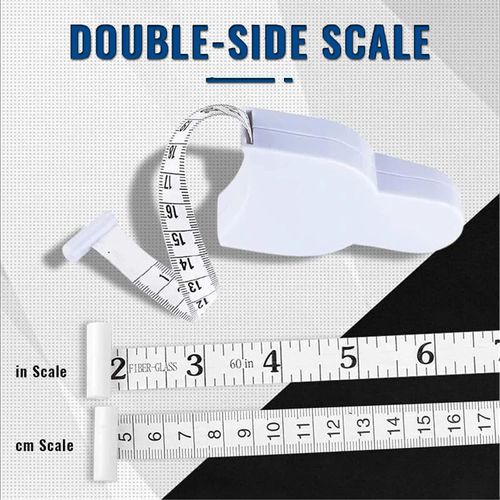 10 PCS Self-tightening Body Measuring Tape Ruler 150cm-60 Inch Sewing Tailor Dressmaking Measure Ruler Meter Film for Waist Chest Legs