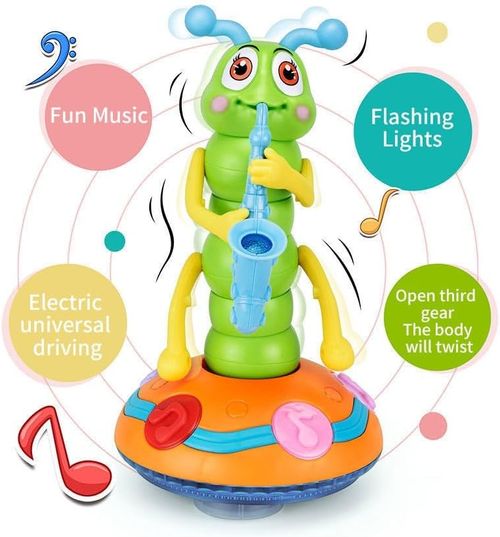 Dancing Caterpillar(Comes with 3 AA batteries + 1 battery charger)