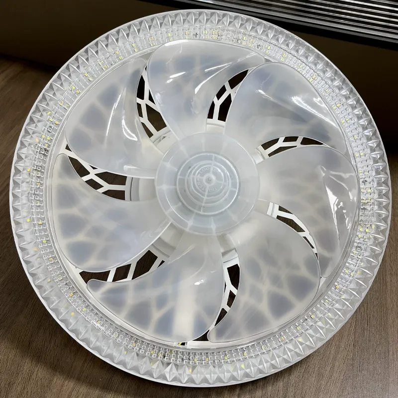 2-in-1 Mute Adjustable Fan Light with Remote Control