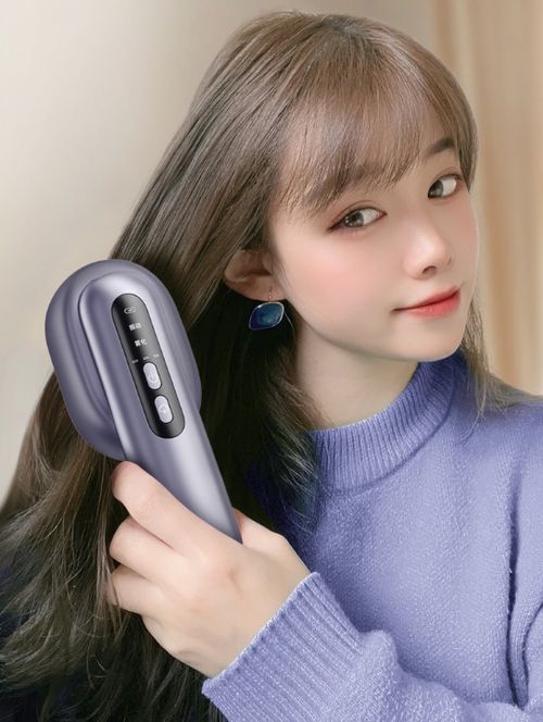 Electric Massage Comb Atomized Essential Oil Scalp High-Frequency Vibration Red Light Hair Care Comb