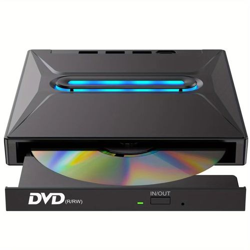 USB Type-c mobile DVD burner SD TF card seven-in-one multi-function external optical drive