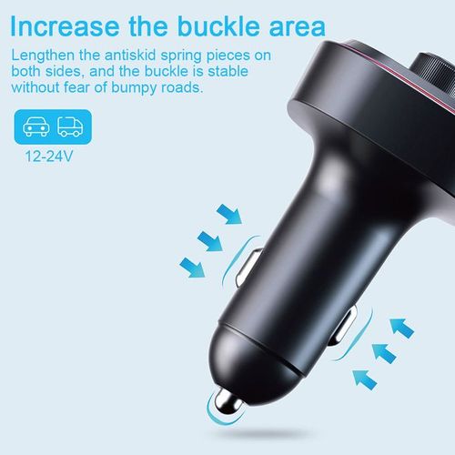 C20 Car FM Transmitter Dual USB Auto Audio Player