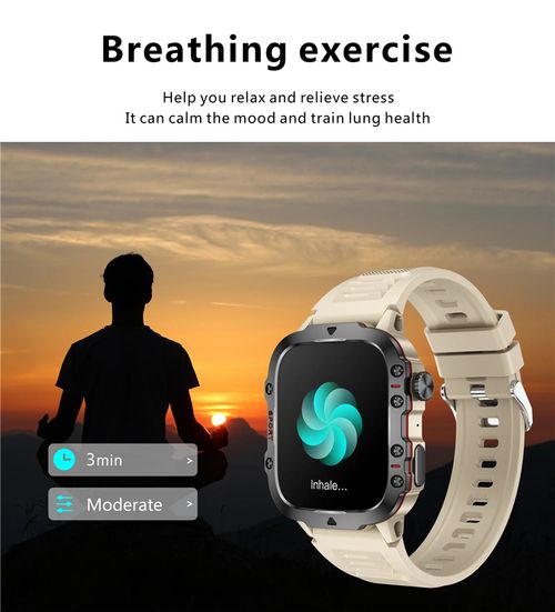 Popular 3ATM outdoor multi-sport smart watch, Bluetooth call phone, super long standby time