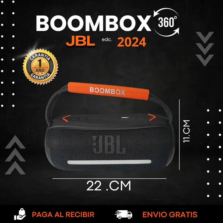 BOOMSBOX360 Bluetooth audio RGB marquee portable speaker high power 20 watts