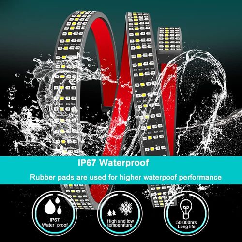LED tailgate lights, turn signals and driving and reversing lights