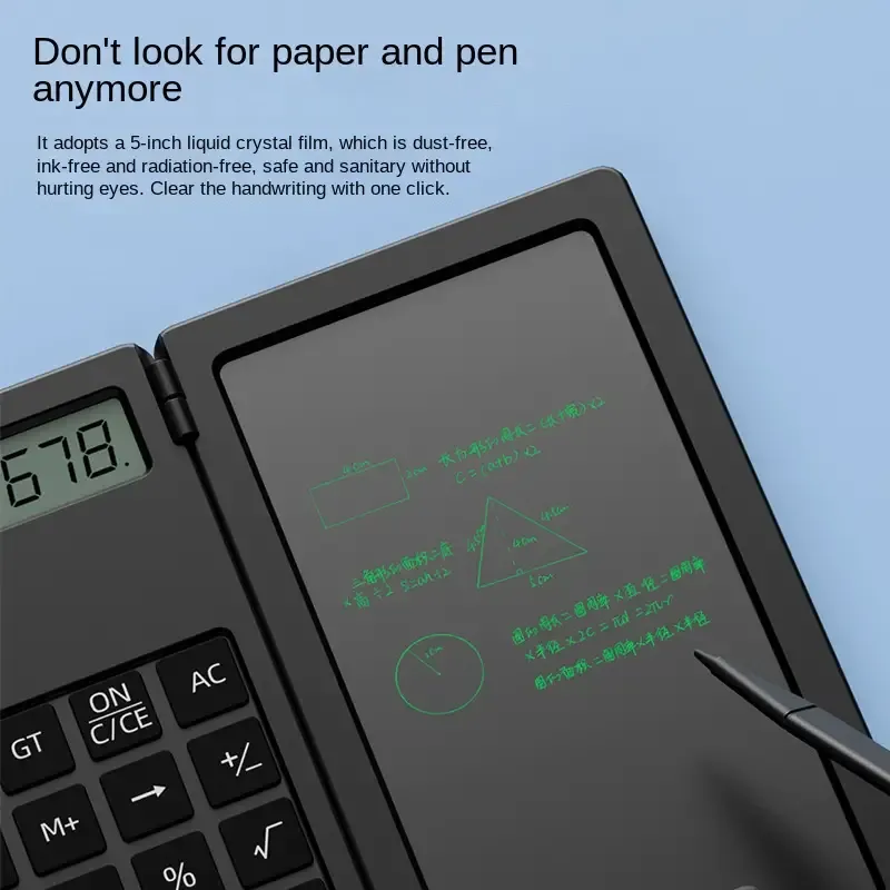 mini calculator handwriting pad multifunctional portable mini calculator business student office