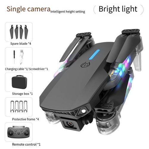 E88D drone aerial photography four-axis folding upgraded remote control aircraft with lights E99D children's toy aircraft