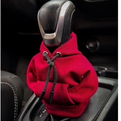 New Shifter knob hoodie cover car gear lever link Hat and clothing set