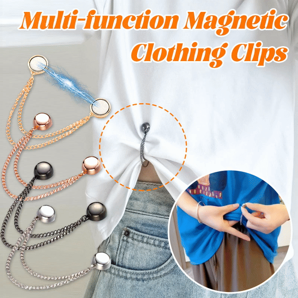 8 Pcs Multi-function Magnetic Clothing Clips