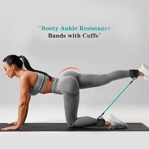 Fitness Ankle 2 Buckle Leg and Hip Trainer Foot Ring
