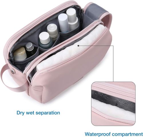 Business trip toiletries bag