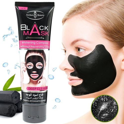 Aichun Beauty Black Facial Mask Brighteens Complex + Free Black Head