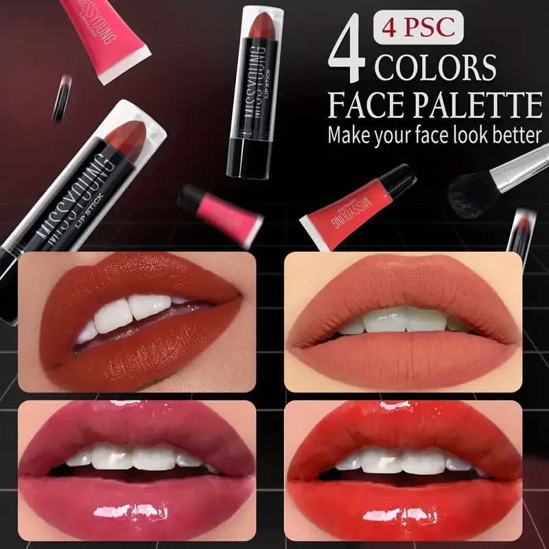 Makeup Set Eyeshadow Lipstick Set Lip Gloss Cosmetic Gift Box Set Beauty Gift Box Set