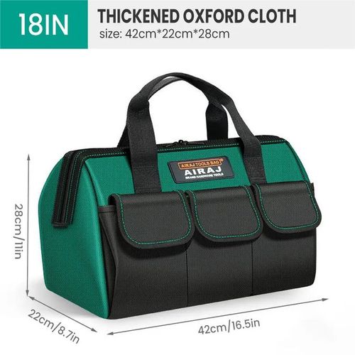 18 Inch Waterproof Oxford Cloth Electrician Tool Bag