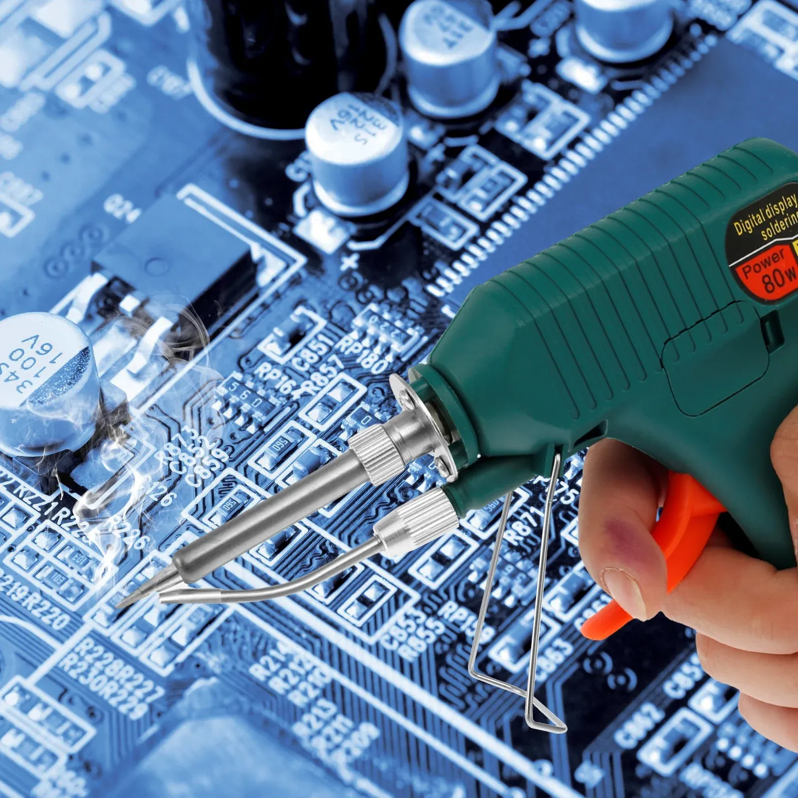 🔥Digital Display Soldering Iron - Auto Feed tin wire