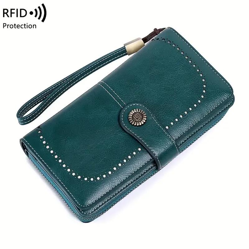 RFID Blocking Large Capacity Wallet