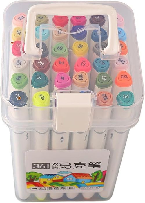 36 color marker set