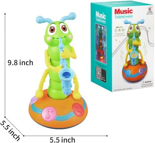 Dancing Caterpillar(Comes with 3 AA batteries + 1 battery charger)