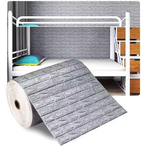 Peel & Stick Brick Pattern Wallpaper