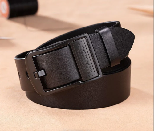 🔥Men's Business Leather Belt🔥-Black