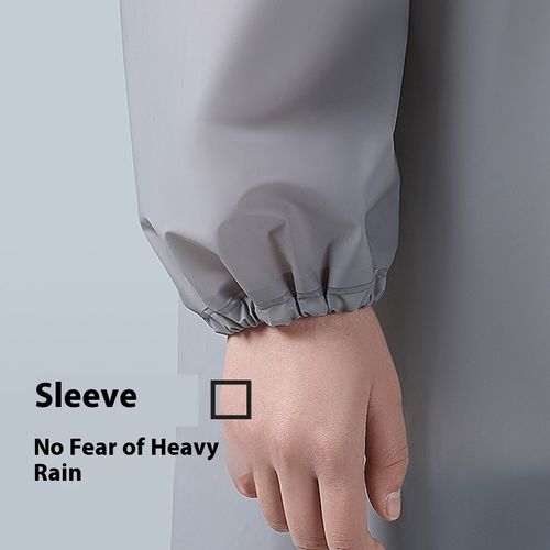 eva non-disposable raincoat lengthened and thickened one-piece anti-rainstorm adult men and women same style outdoor outdoor portable