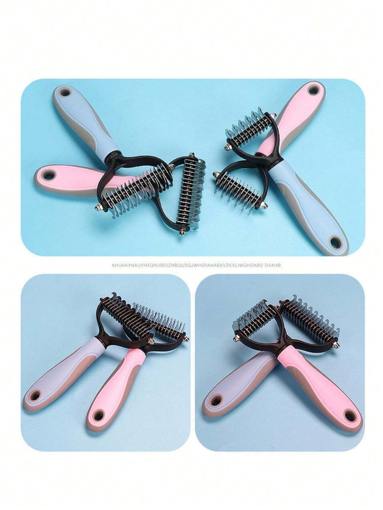 Professional pet hair removal brush, dog hair trimmer, dog and cat comb, dog grooming supplies