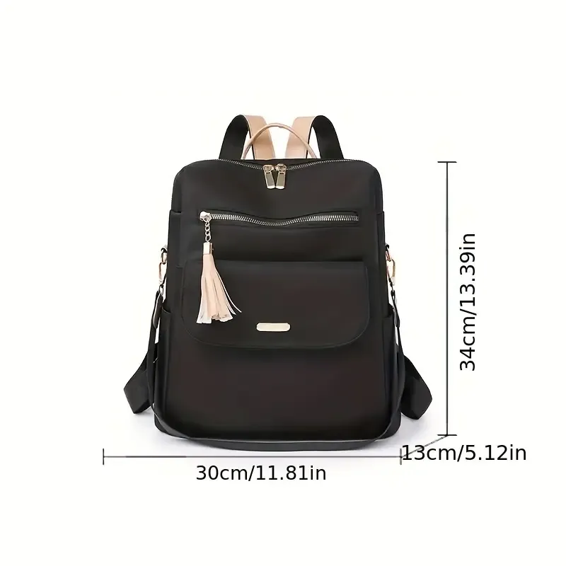 Stylish Anti-Theft Backpack Purse: Sleek