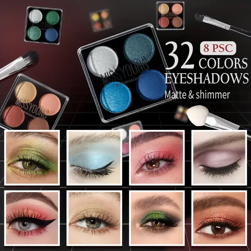 Makeup Set Eyeshadow Lipstick Set Lip Gloss Cosmetic Gift Box Set Beauty Gift Box Set