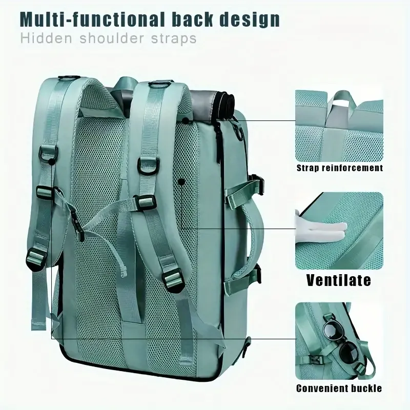 Large capacity backpack