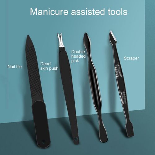 16pcs Nail Clipper Cutter Trimmer Ear Pick Grooming Kit