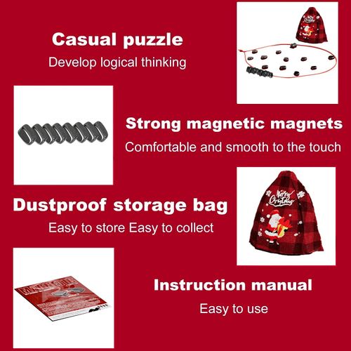 Christmas Magnetic Chess Game